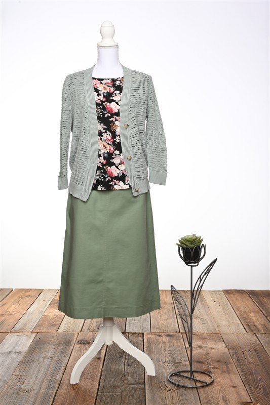 Signature Hunter Green Midi